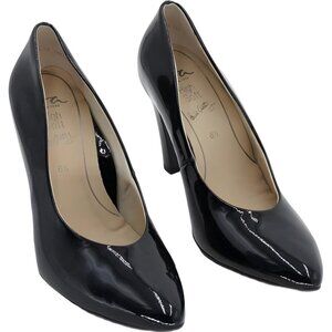 Ara Patent Leather Pumps - Frankel Designer Shoes Women's US 9